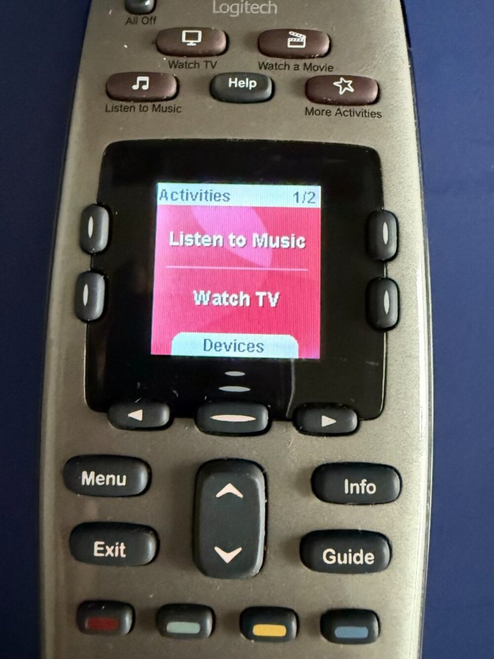 Logitech Harmony 650 Advanced All in One Programmable Universal Remote Control - Picture 2 of 16